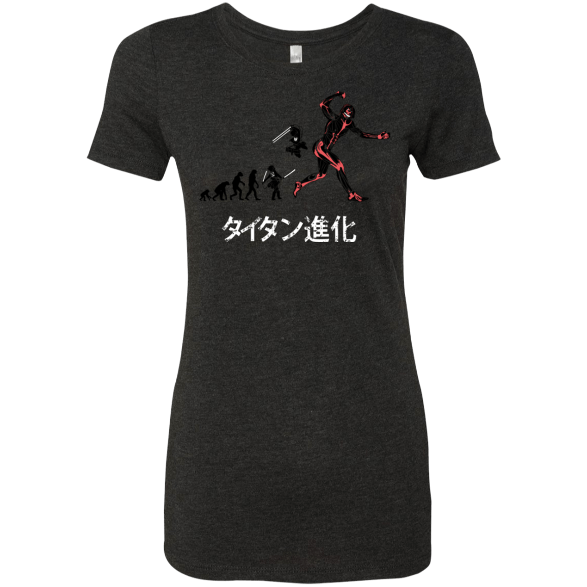 T-Shirts Vintage Black / Small Titan Evolution Women's Triblend T-Shirt