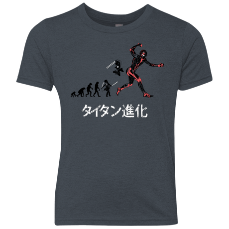 T-Shirts Vintage Navy / YXS Titan Evolution Youth Triblend T-Shirt