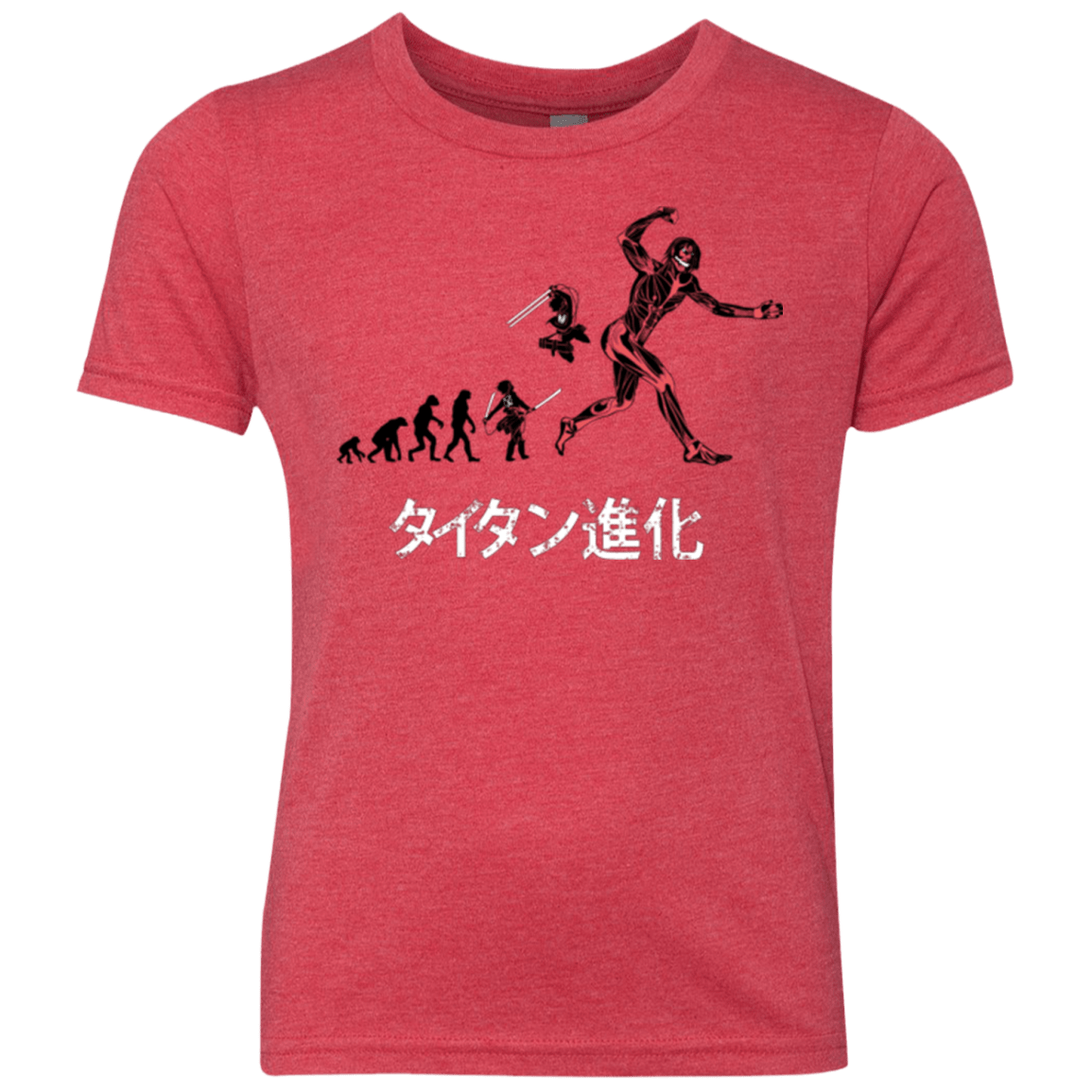 T-Shirts Vintage Red / YXS Titan Evolution Youth Triblend T-Shirt