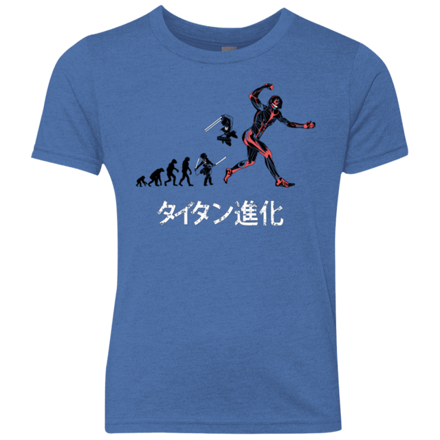 T-Shirts Vintage Royal / YXS Titan Evolution Youth Triblend T-Shirt