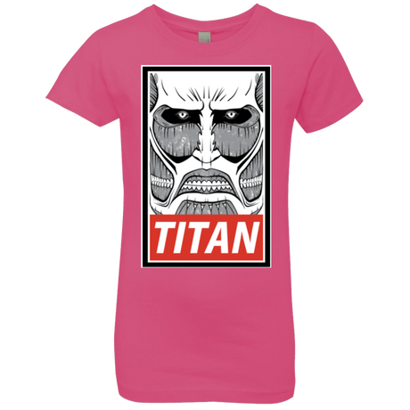 T-Shirts Hot Pink / YXS Titan Girls Premium T-Shirt