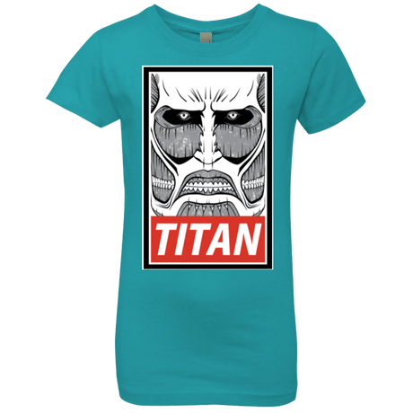 T-Shirts Tahiti Blue / YXS Titan Girls Premium T-Shirt