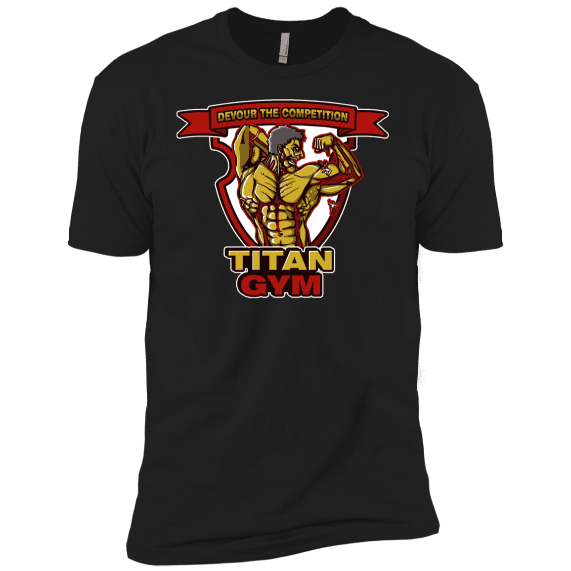 T-Shirts Black / YXS Titan Gym Boys Premium T-Shirt