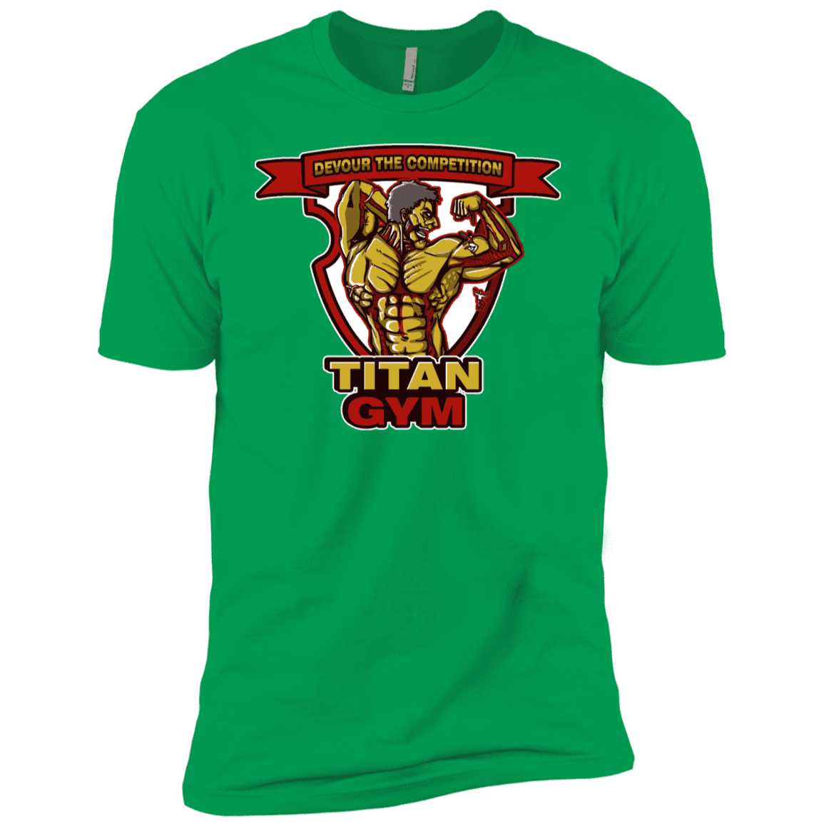 T-Shirts Kelly Green / YXS Titan Gym Boys Premium T-Shirt