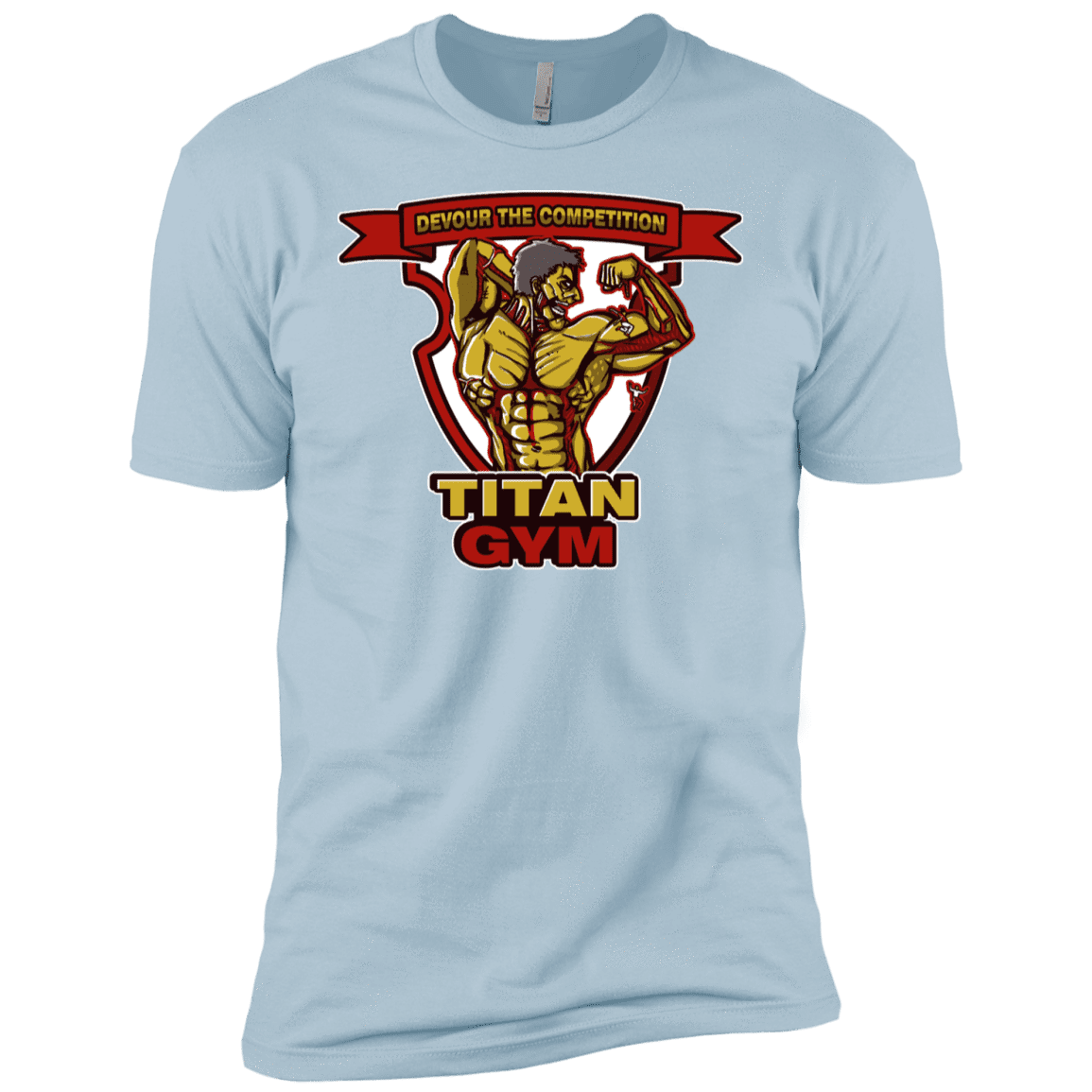 T-Shirts Light Blue / YXS Titan Gym Boys Premium T-Shirt