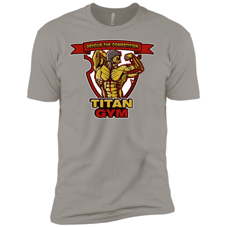 T-Shirts Light Grey / YXS Titan Gym Boys Premium T-Shirt