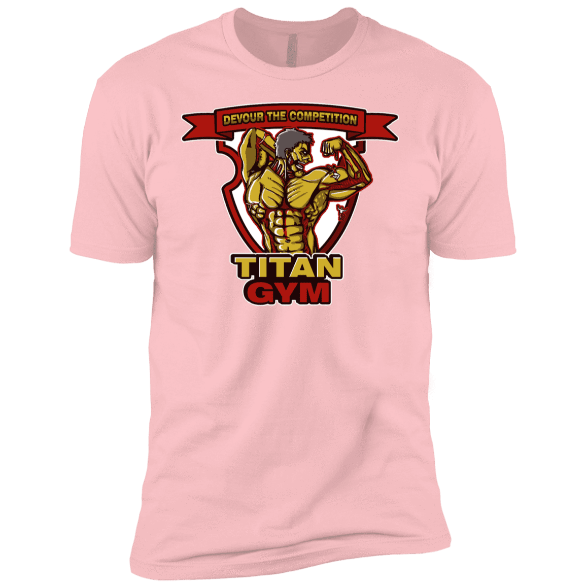 T-Shirts Light Pink / YXS Titan Gym Boys Premium T-Shirt