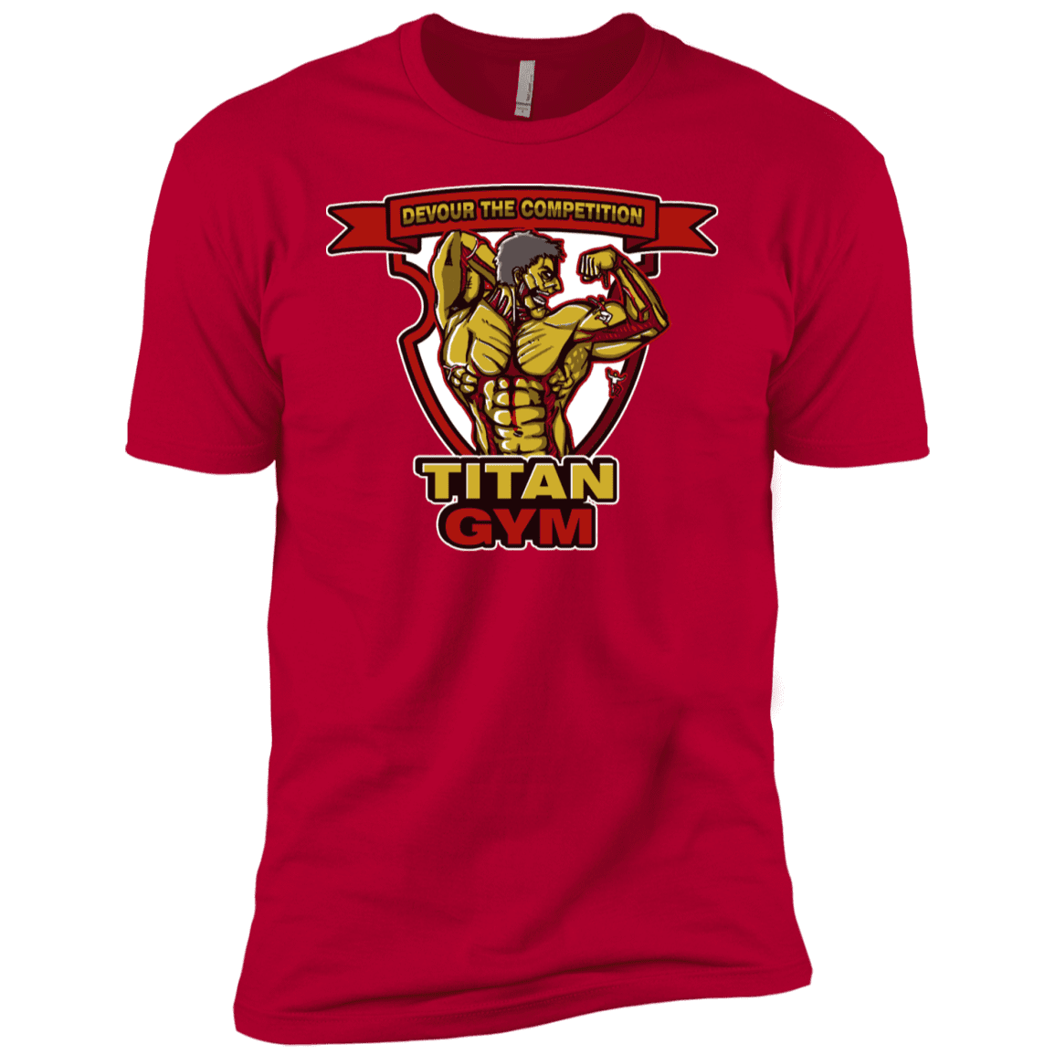 T-Shirts Red / YXS Titan Gym Boys Premium T-Shirt