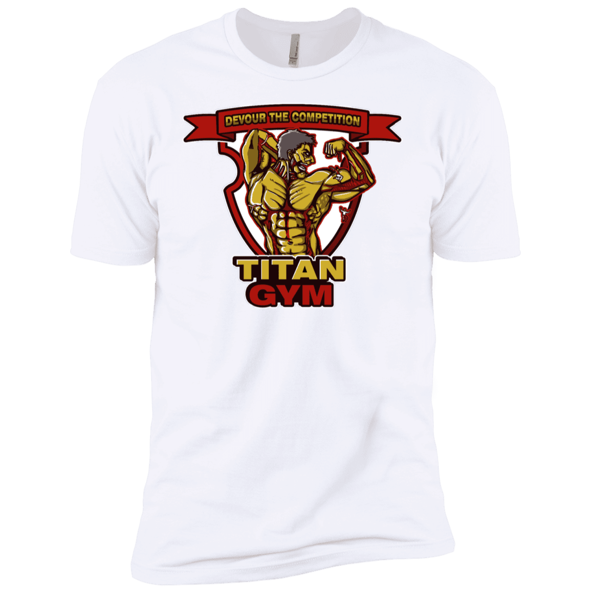 T-Shirts White / YXS Titan Gym Boys Premium T-Shirt