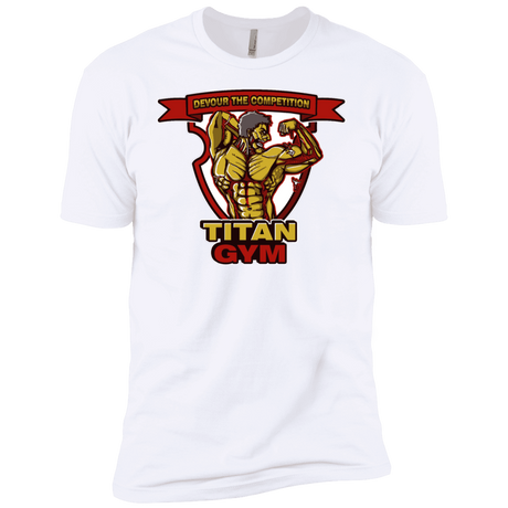 T-Shirts White / YXS Titan Gym Boys Premium T-Shirt