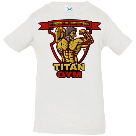 T-Shirts White / 6 Months Titan Gym Infant Premium T-Shirt