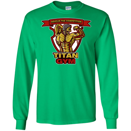 T-Shirts Irish Green / S Titan Gym Men's Long Sleeve T-Shirt