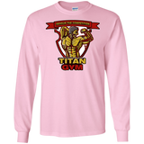 T-Shirts Light Pink / S Titan Gym Men's Long Sleeve T-Shirt