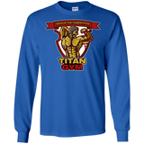 T-Shirts Royal / S Titan Gym Men's Long Sleeve T-Shirt