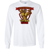 T-Shirts White / S Titan Gym Men's Long Sleeve T-Shirt