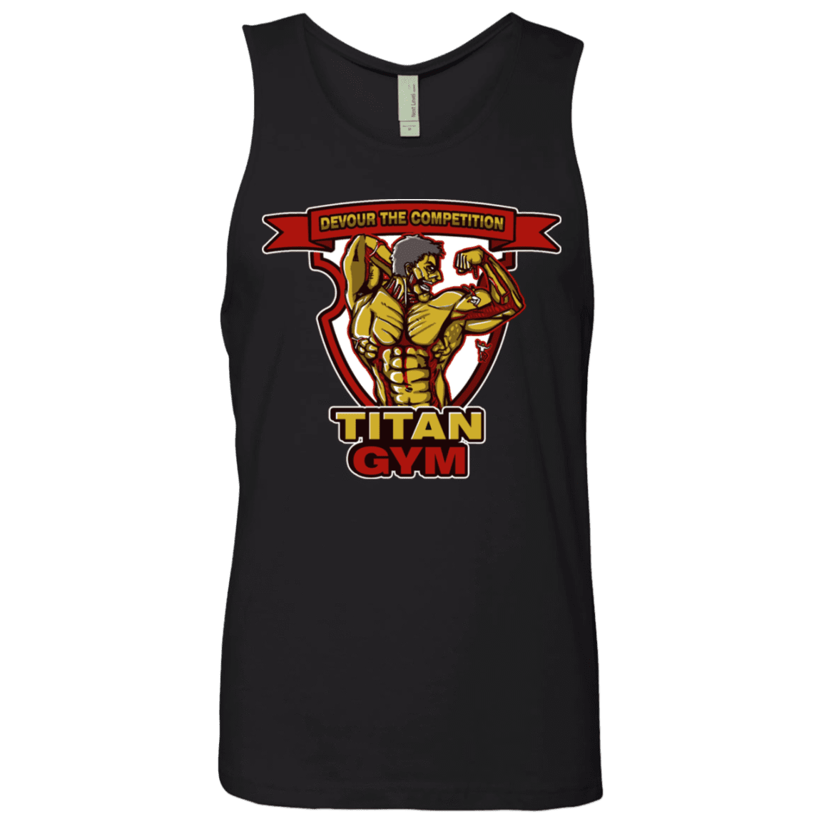 T-Shirts Black / S Titan Gym Men's Premium Tank Top