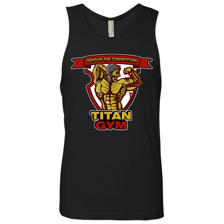 T-Shirts Black / S Titan Gym Men's Premium Tank Top