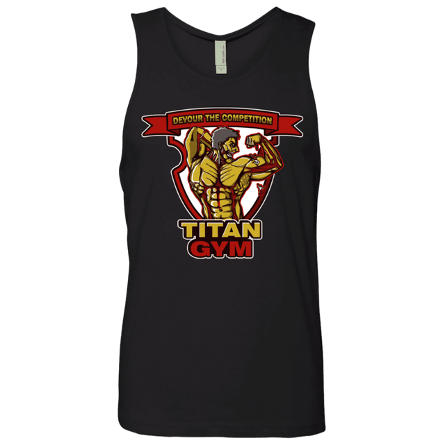 T-Shirts Black / S Titan Gym Men's Premium Tank Top