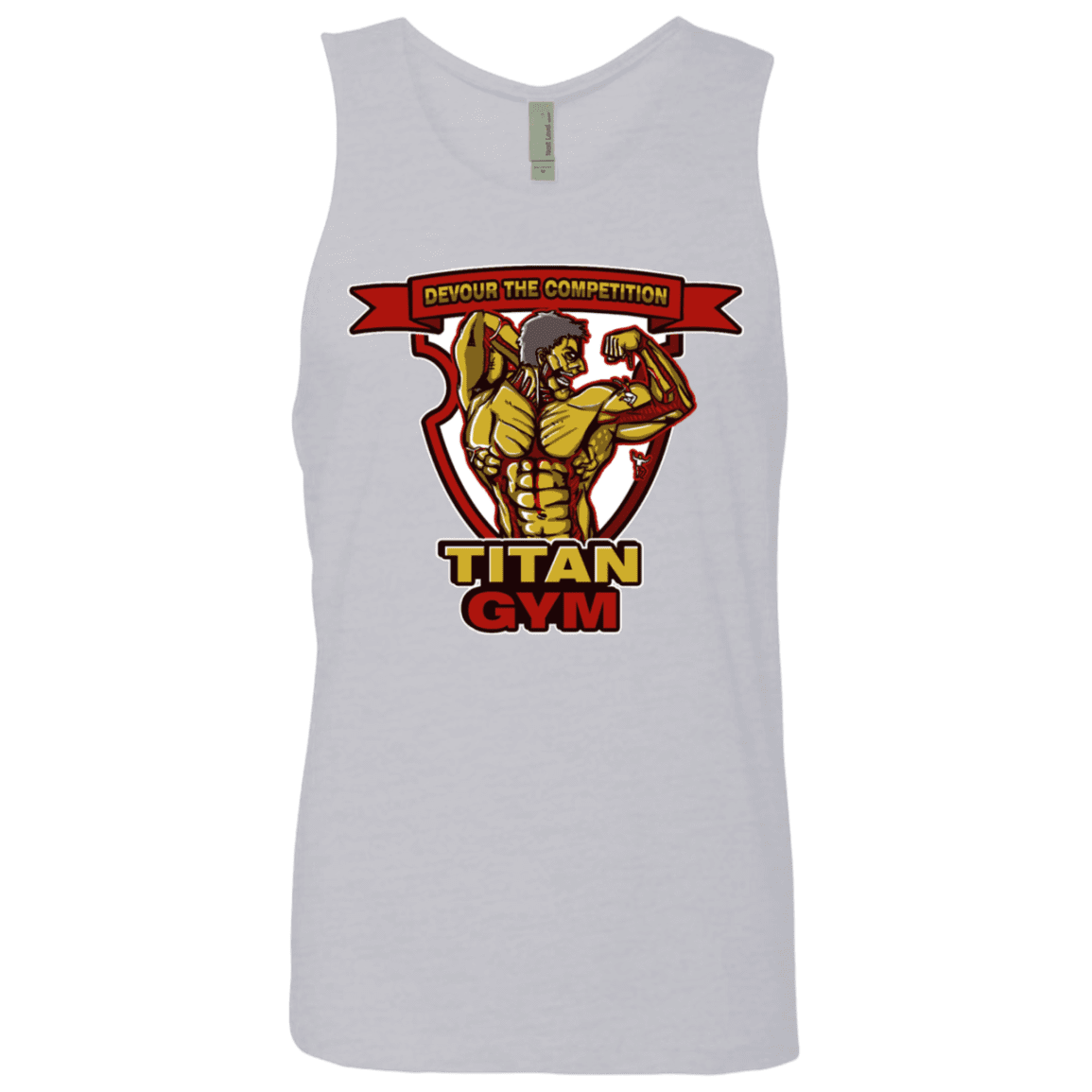 T-Shirts Heather Grey / S Titan Gym Men's Premium Tank Top