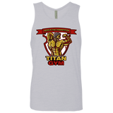 T-Shirts Heather Grey / S Titan Gym Men's Premium Tank Top