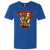 T-Shirts Royal / X-Small Titan Gym Men's Premium V-Neck