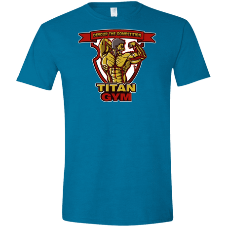 T-Shirts Antique Sapphire / S Titan Gym Men's Semi-Fitted Softstyle