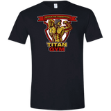 T-Shirts Black / X-Small Titan Gym Men's Semi-Fitted Softstyle