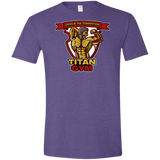 T-Shirts Heather Purple / S Titan Gym Men's Semi-Fitted Softstyle