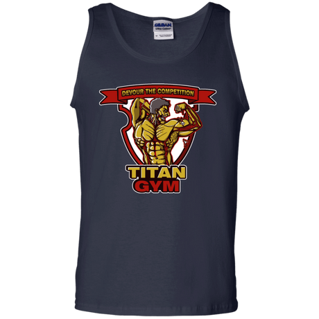 T-Shirts Navy / S Titan Gym Men's Tank Top