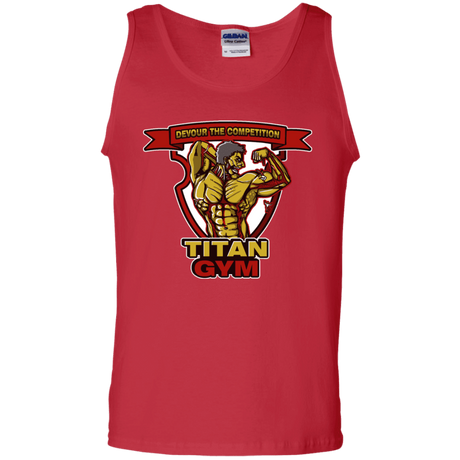 T-Shirts Red / S Titan Gym Men's Tank Top