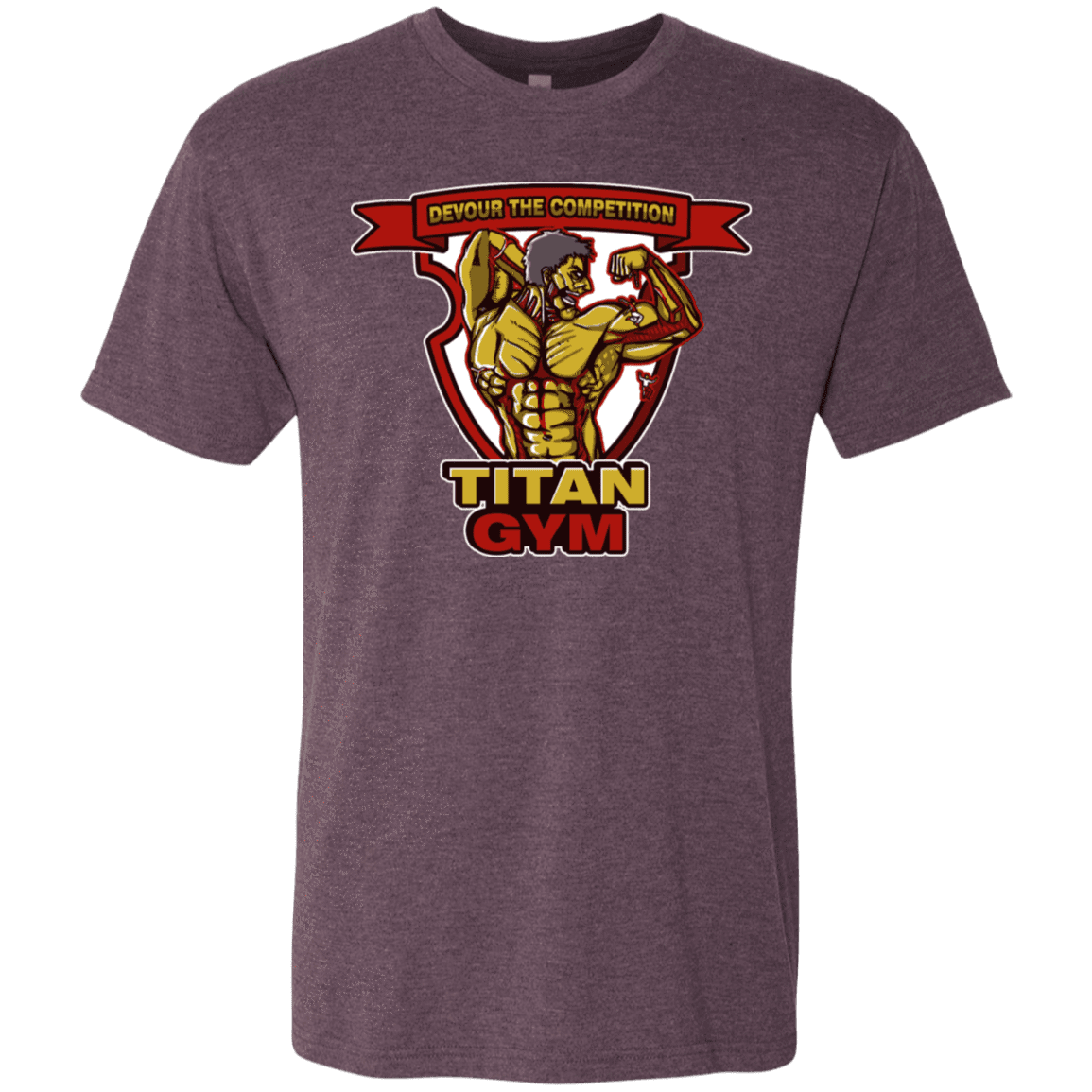 T-Shirts Vintage Purple / S Titan Gym Men's Triblend T-Shirt