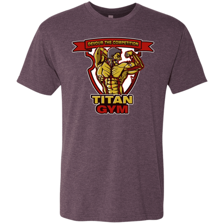 T-Shirts Vintage Purple / S Titan Gym Men's Triblend T-Shirt