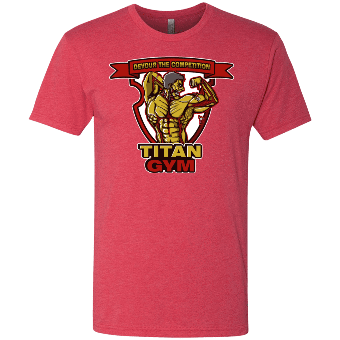 T-Shirts Vintage Red / S Titan Gym Men's Triblend T-Shirt