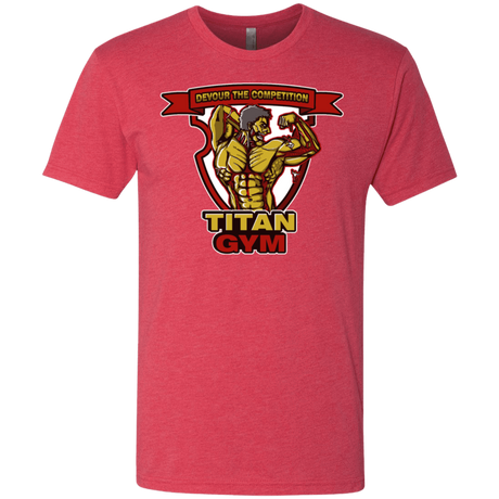 T-Shirts Vintage Red / S Titan Gym Men's Triblend T-Shirt