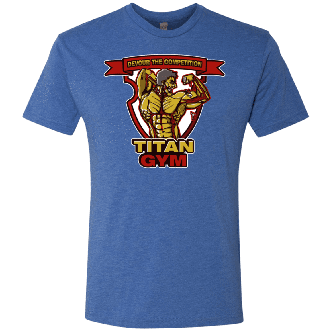 T-Shirts Vintage Royal / S Titan Gym Men's Triblend T-Shirt