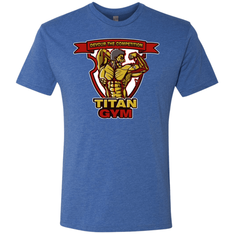 T-Shirts Vintage Royal / S Titan Gym Men's Triblend T-Shirt