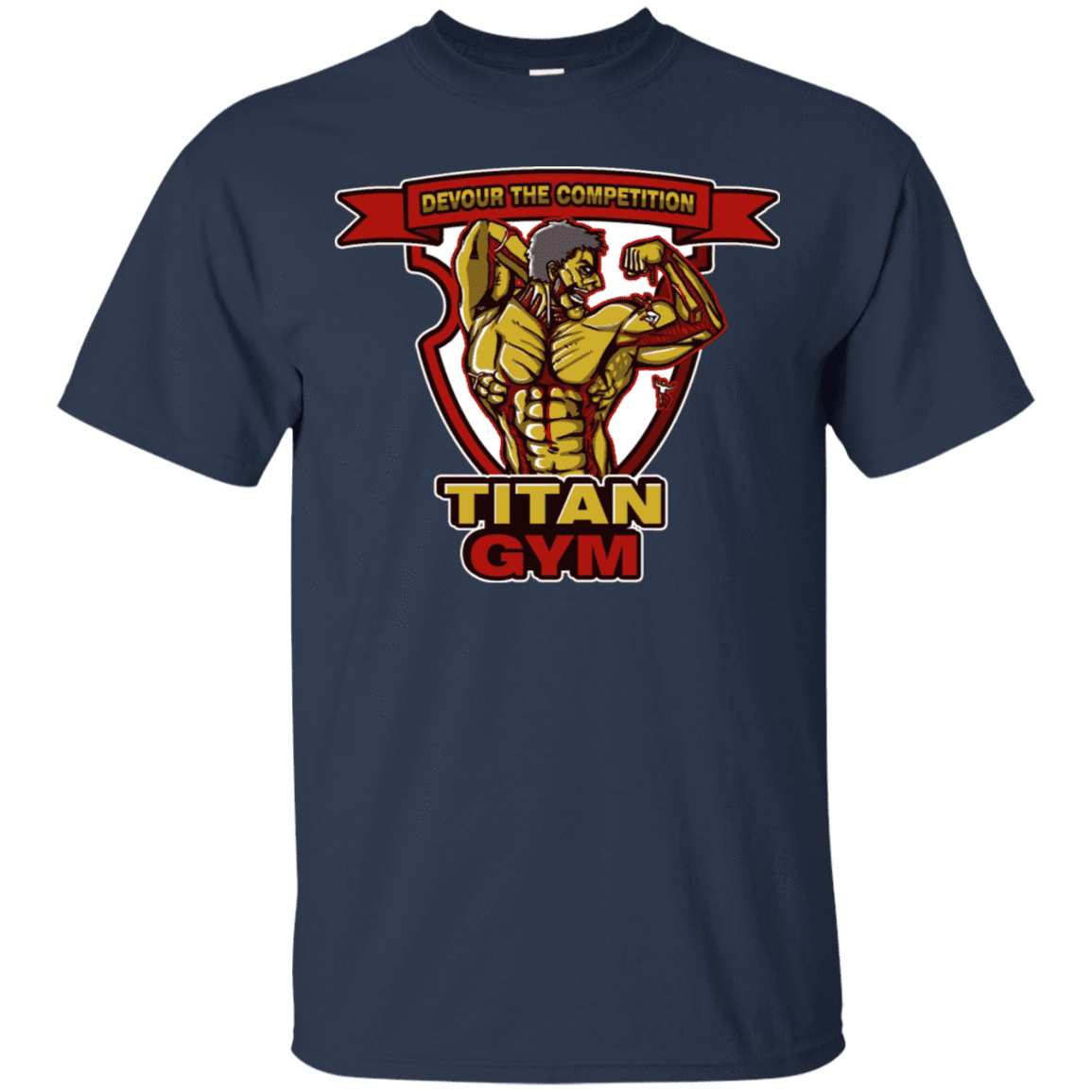 T-Shirts Navy / S Titan Gym T-Shirt