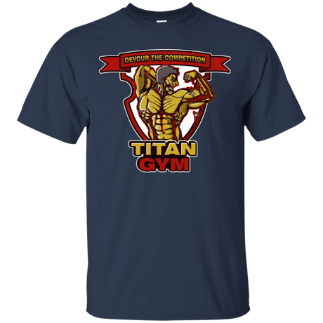 T-Shirts Navy / S Titan Gym T-Shirt