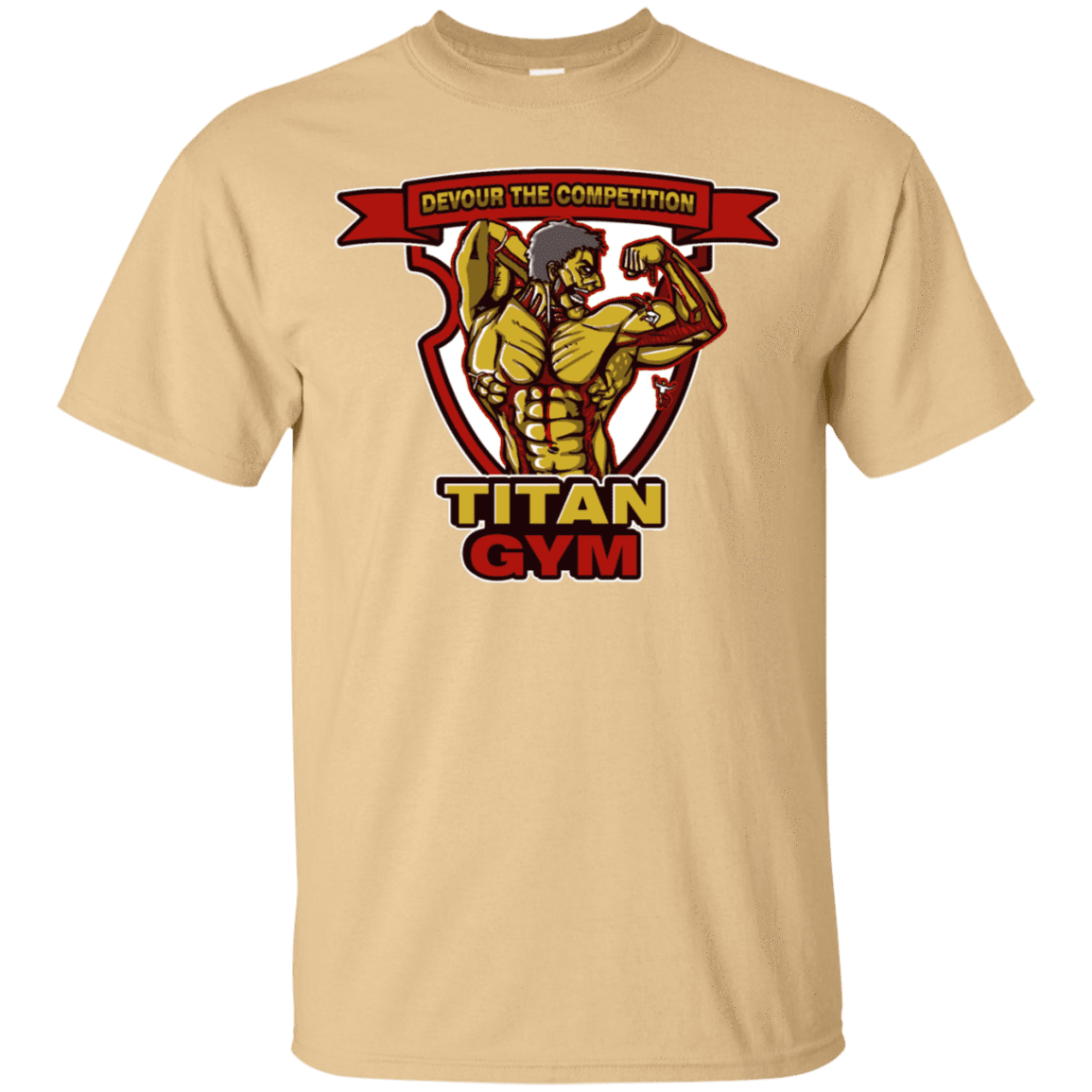 T-Shirts Vegas Gold / S Titan Gym T-Shirt