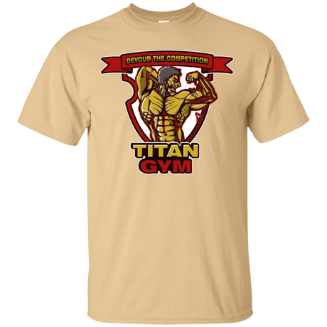 T-Shirts Vegas Gold / S Titan Gym T-Shirt