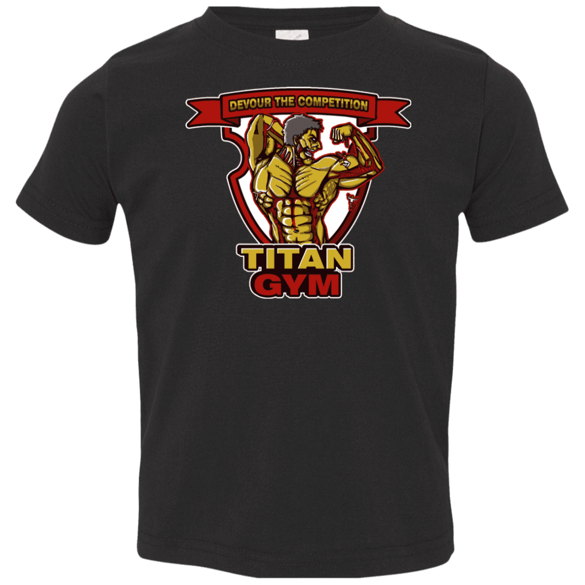 T-Shirts Black / 2T Titan Gym Toddler Premium T-Shirt