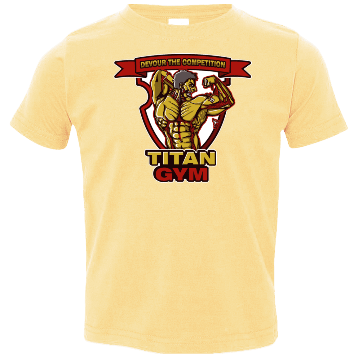 T-Shirts Butter / 2T Titan Gym Toddler Premium T-Shirt