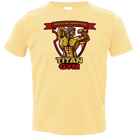 T-Shirts Butter / 2T Titan Gym Toddler Premium T-Shirt