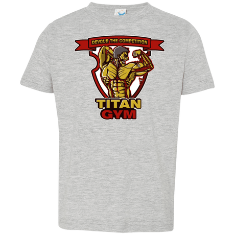 T-Shirts Heather Grey / 2T Titan Gym Toddler Premium T-Shirt