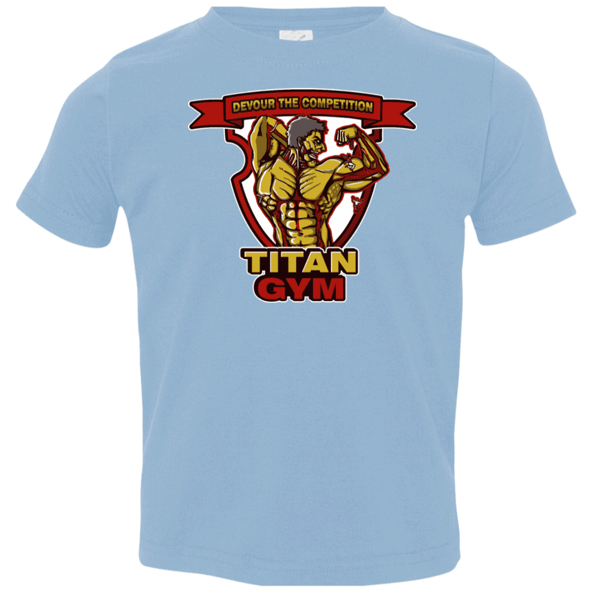 T-Shirts Light Blue / 2T Titan Gym Toddler Premium T-Shirt