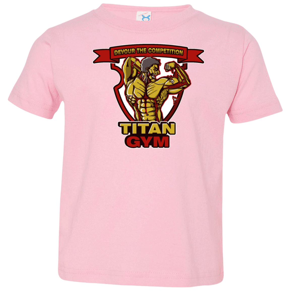 T-Shirts Pink / 2T Titan Gym Toddler Premium T-Shirt