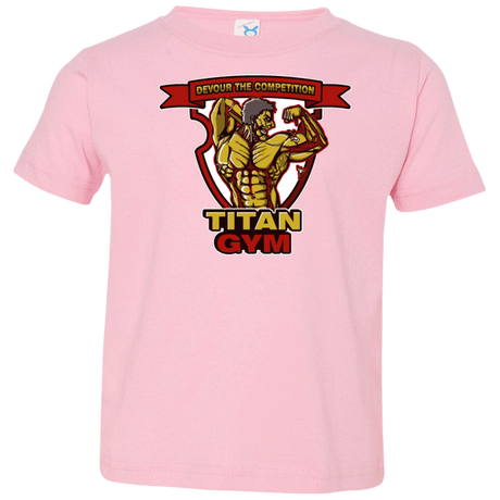 T-Shirts Pink / 2T Titan Gym Toddler Premium T-Shirt