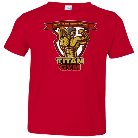 T-Shirts Red / 2T Titan Gym Toddler Premium T-Shirt