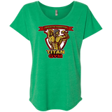T-Shirts Envy / X-Small Titan Gym Triblend Dolman Sleeve