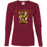 T-Shirts Cardinal / S Titan Gym Women's Long Sleeve T-Shirt